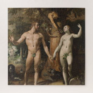 Puzzle La Chute de l'homme 1592 L'art Adam et Eve Van Har
