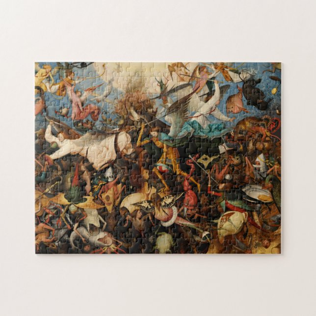 Puzzle La chute des anges rebelles par Pieter Bruegel (Horizontal)
