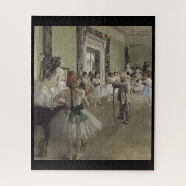 Puzzle "La Classe de danse" par Edgar Degas (Vertical)