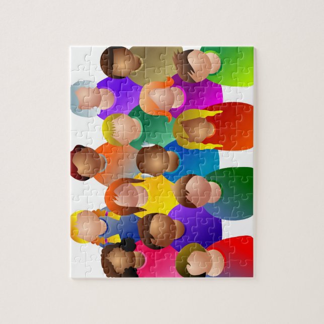 Puzzle La Communauté diverse (Vertical)