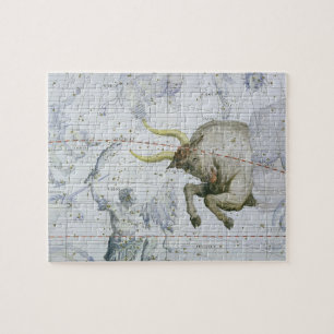Puzzle La constellation de Taureau, plaquent 2 du 'atlas