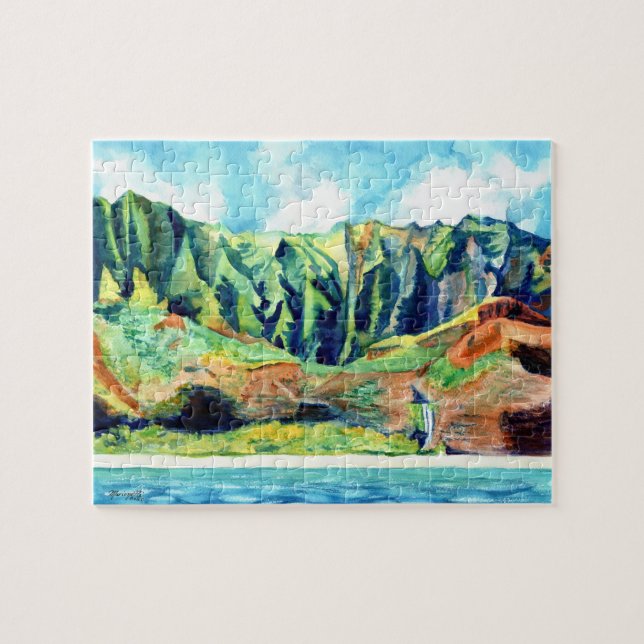 Puzzle La côte Na Pali de Kauai (Horizontal)