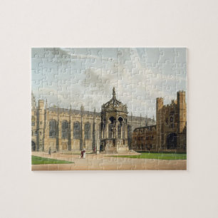Puzzle La cour de l'université de trinité, Cambridge, d