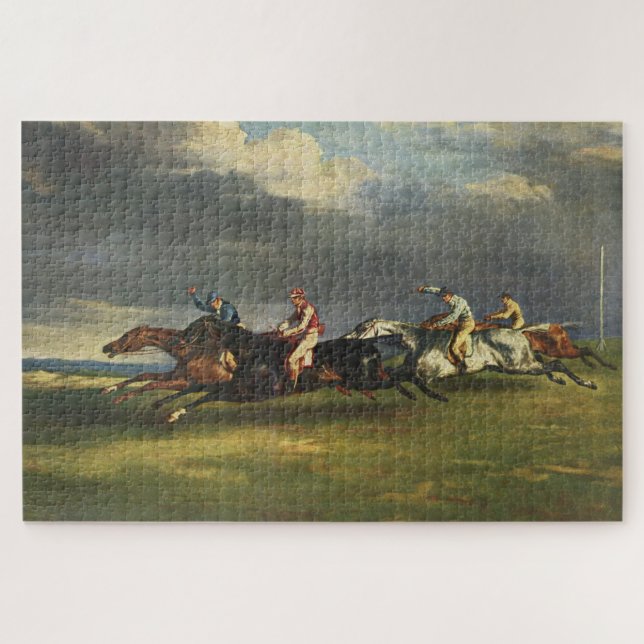 Puzzle La course Epsom Derby Horse (Horizontal)