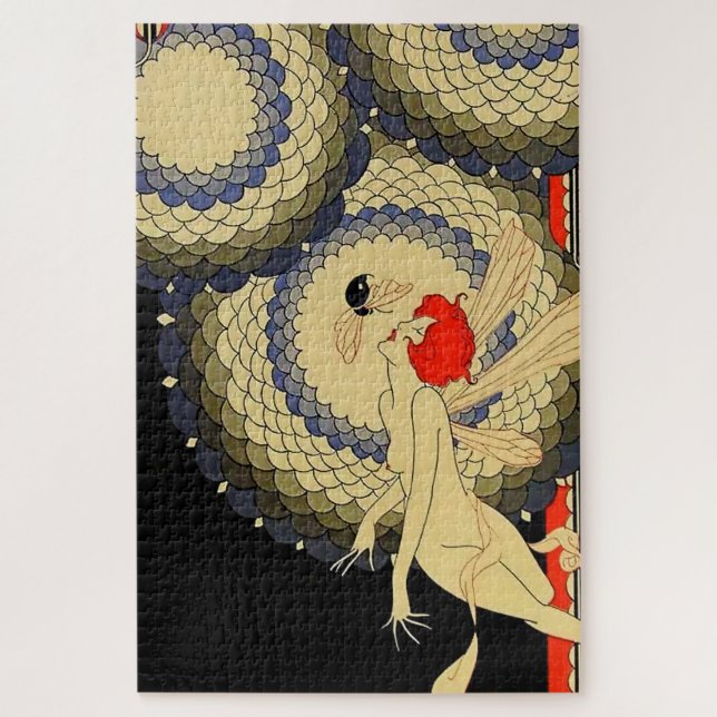 Puzzle La couverture du magazine "L'abeille" par J Carlos (Vertical)