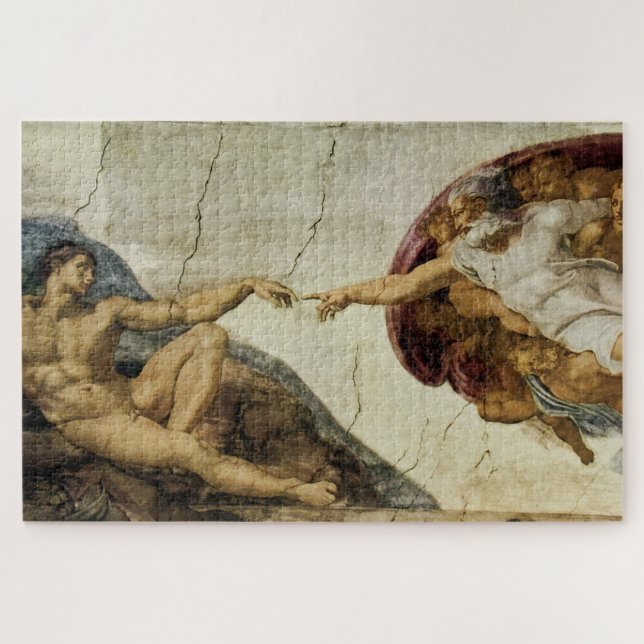 Puzzle La création d'Adam (Horizontal)