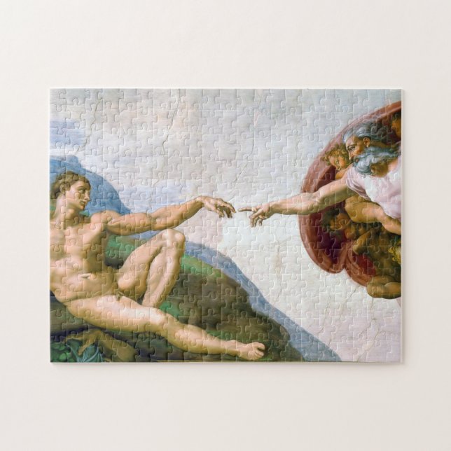 Puzzle La création d'Adam, Michel-Ange, 1508-1512 (Horizontal)