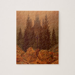 Puzzle La croix dans les montagnes, 1812 (huile sur la