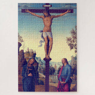 Puzzle La Crucifixion avec la Vierge par Pietro Perugino