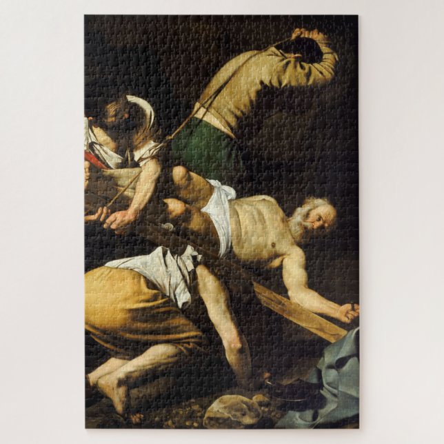 Puzzle La Crucifixion de Saint Pierre (Vertical)