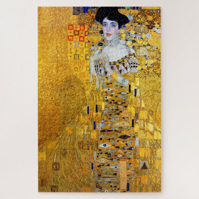 Puzzle La Dame en or, Gustav Klimt (Vertical)