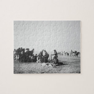 Puzzle La danse de fantôme, le Dakota du Sud, 1890 (phot