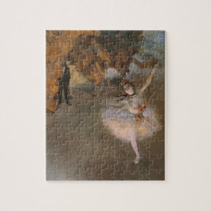 Puzzle La danseuse étoile sur scène par Degas