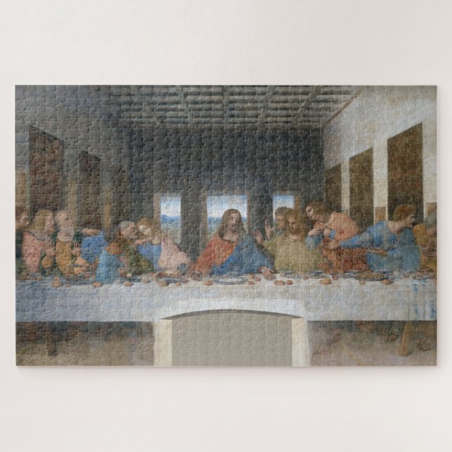 Puzzle La Dernière Cène, Léonard de Vinci (Horizontal)