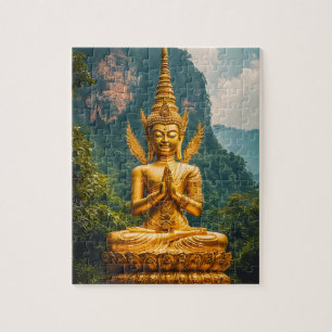 Puzzle La Devata dans la lumière dorée