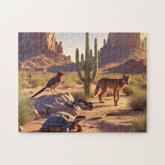 Puzzle La faune du désert