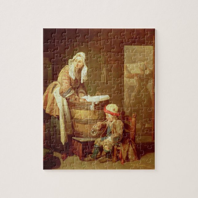 Puzzle La femme de blanchisserie (Vertical)