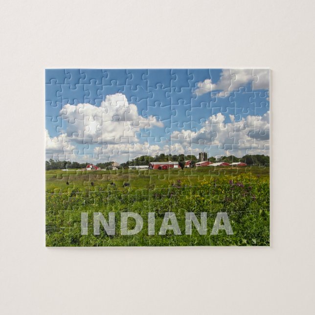 Puzzle La ferme Indiana (Horizontal)