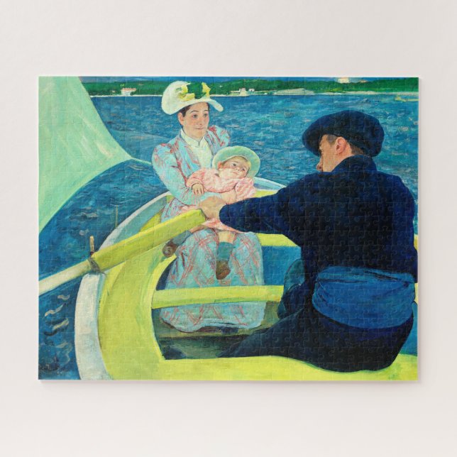Puzzle La fête nautique par Mary Cassatt (Horizontal)