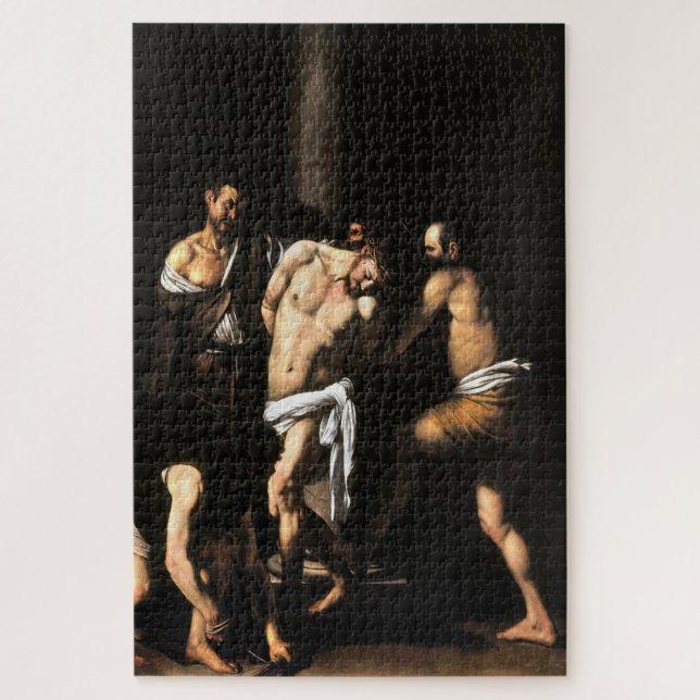 Puzzle La Flagellation du Christ (1607) par Caravaggio (Vertical)