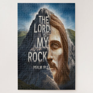 Puzzle La Foi Divine : Le Seigneur Est Mon Rocher