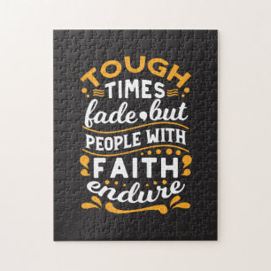 Puzzle La foi surmonte les luttes – Art religieux motivan