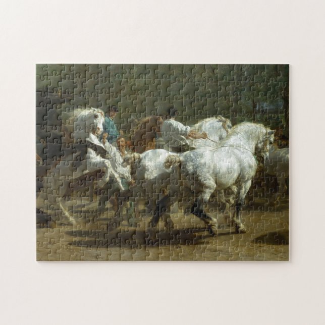 Puzzle La foire de cheval par la casse-tête de Rosa (Horizontal)