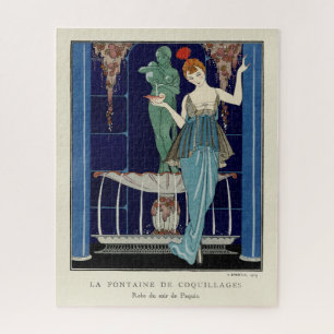 Puzzle La fontaine Shell de George Barbier
