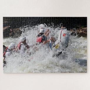 Puzzle La Frisée du rafting en eau vive 20 x 30