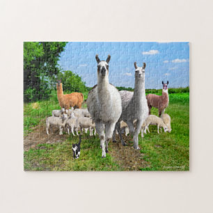 Puzzle "La Garde Llamas"
