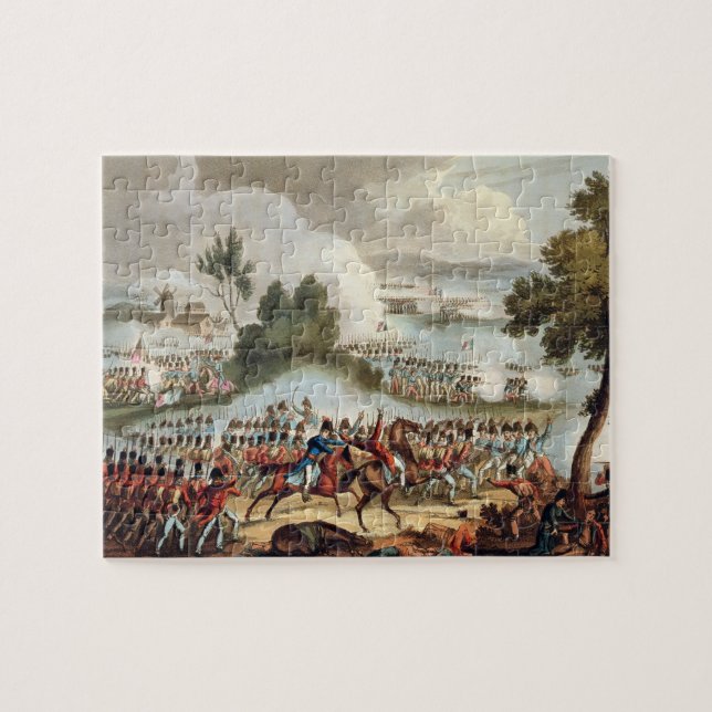 Puzzle La gauche de l'armée britannique dans l'action au (Horizontal)