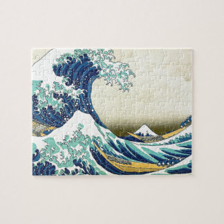 Puzzle "La grande vague outre de Kanagawa "
