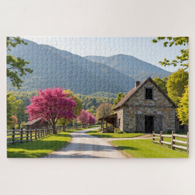 Puzzle La grange de pierre (Horizontal)