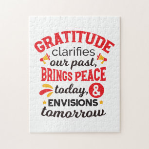 Puzzle La gratitude clarifie notre passé – Art Inspirant