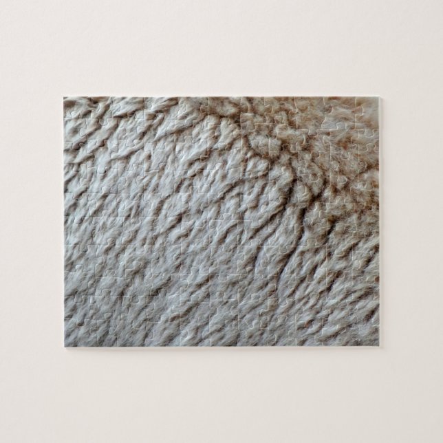 Puzzle La laine des moutons Abstraite nature (Horizontal)