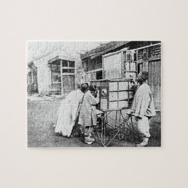 Puzzle La lanterne magique, c.1870 (photo de b/w) (Horizontal)