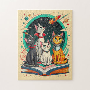 Puzzle La lecture ouvre une porte sur les aventures cosmi