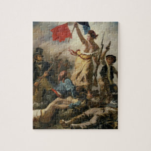 Puzzle La liberté à la tête du peuple, Delacroix