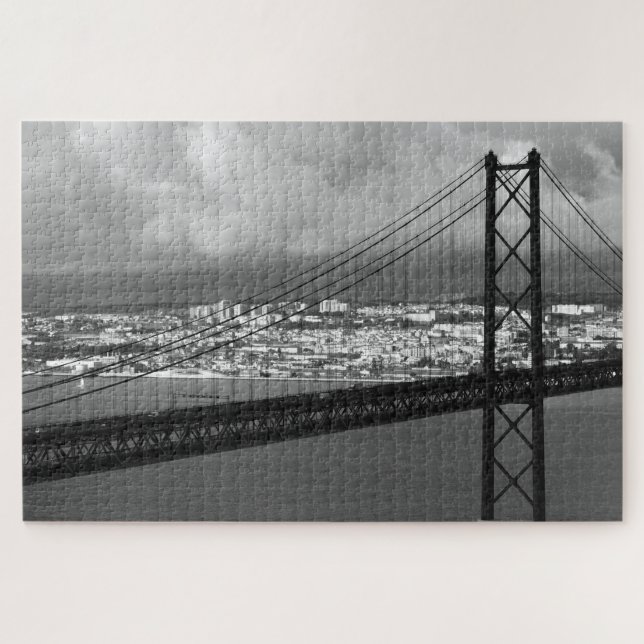 Puzzle La ligne d'horizon de Lisbonne (Horizontal)