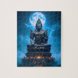 Puzzle La lumière de la pleine lune du Bouddha