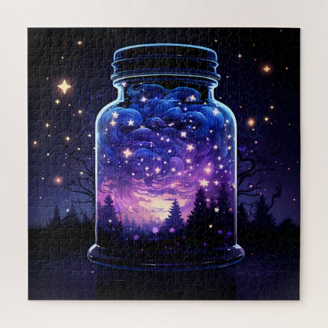 Puzzle La magie dans un bocal - Étoiles émergentes (Vertical)