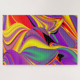 Puzzle La magie des couleurs Abstrait Rainbowart 3D