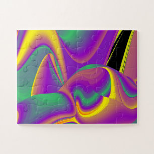 Puzzle La magie des couleurs Abstrait Rainbowart 3D