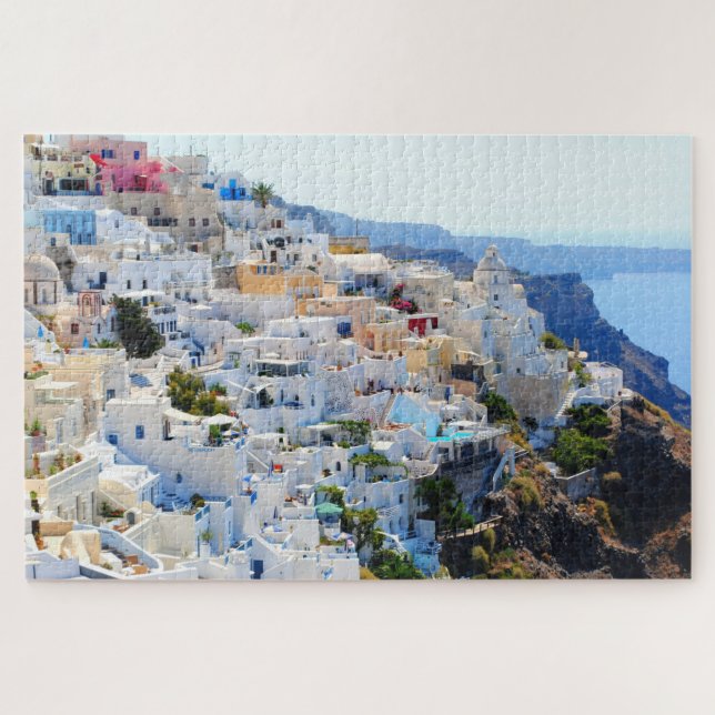 Puzzle La magnifique Grèce colorée (Horizontal)