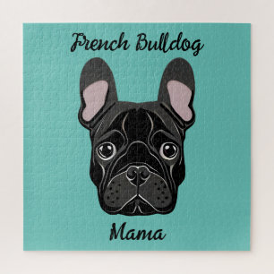 Puzzle La maman du Bulldog