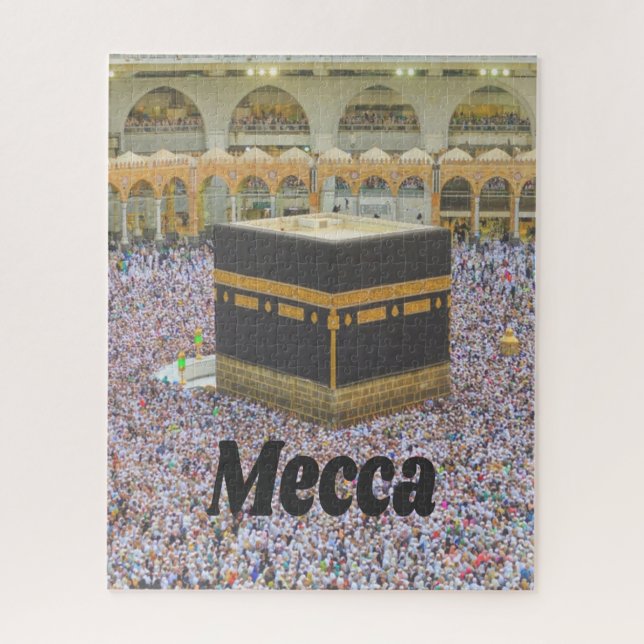 Puzzle La Mecque Arabie saoudite La ville la plus sainte  (Vertical)