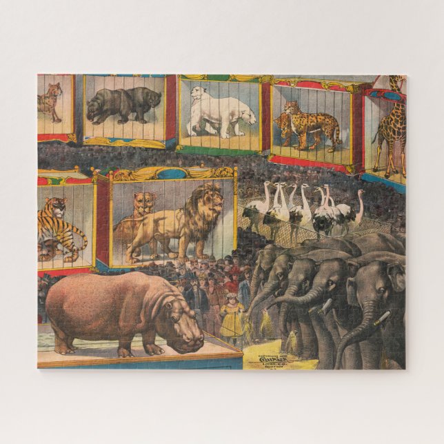 Puzzle La Menagerie La Plus Grande Et La Plus Complète De (Horizontal)