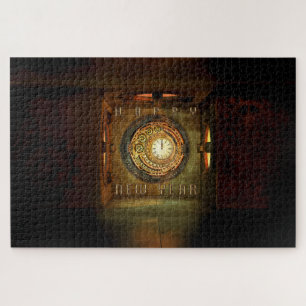 Puzzle La méta ronde du Nouvel An sur le thème steampunk 