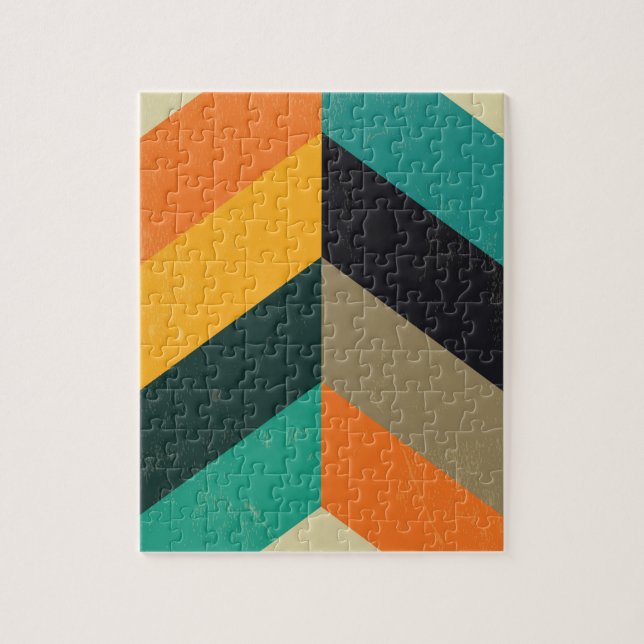 Puzzle La moitié du siècle Chevron (Vertical)
