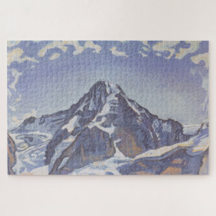 Puzzle La Montagne Des Moines Aux Nuages (Ferdinand Hodle